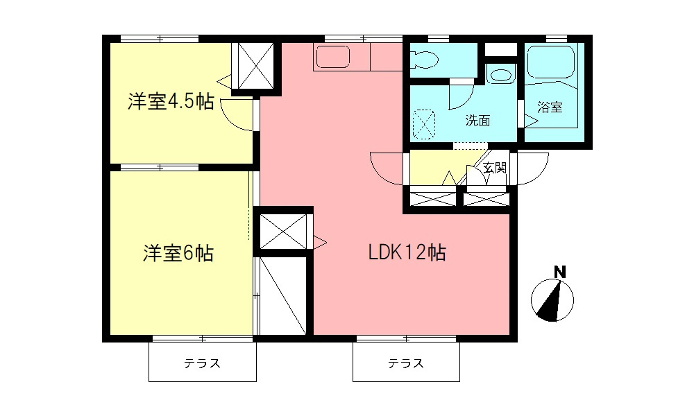 ルミエールの間取り