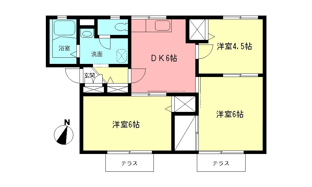 ルミエールの間取り