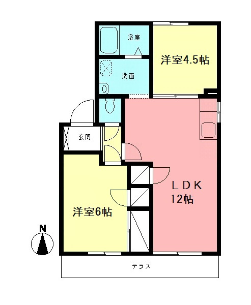 エトワール山崎の間取り