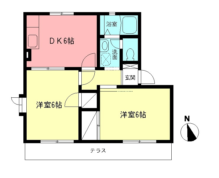 ファミール湘南1の間取り