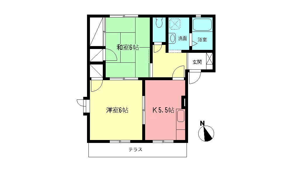 ファミール湘南3の間取り