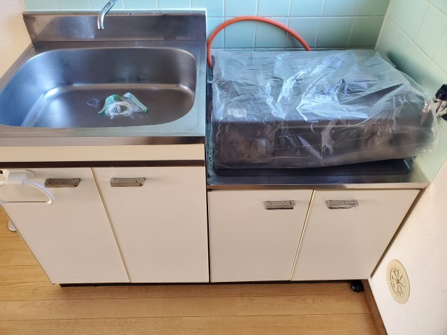 コンパクトで使いやすいキッチンです。