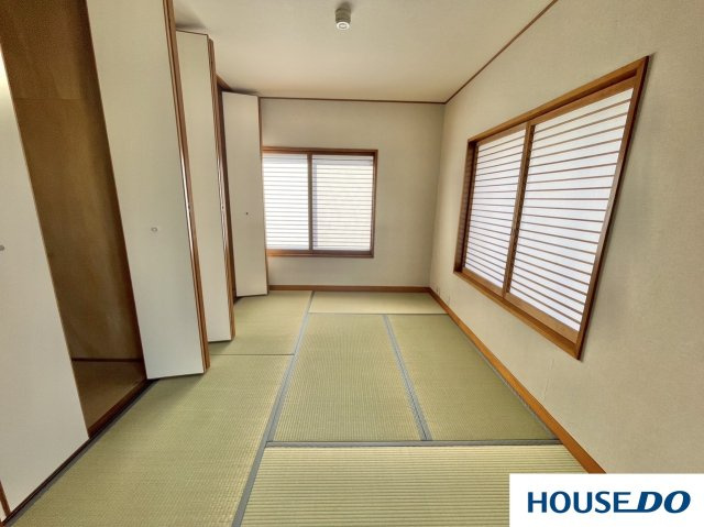 中古戸建兼事務所　桐生市仲町3丁目の和室|和室があると落ち着いた雰囲気になりますね