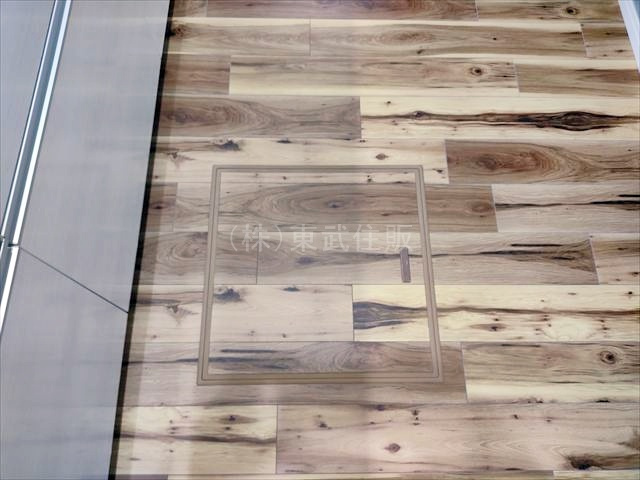 【キッチン】 | 川越市小堤 | キッチンには床下収納が付いています