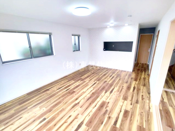 【居間・リビング】 | 川越市小堤 | 日当たりの良いリビングダイニングです