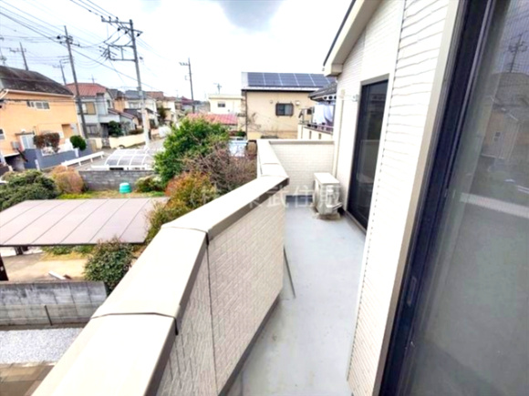 【バルコニー】 | 川越市小堤 | 風通しの良いバルコニーです