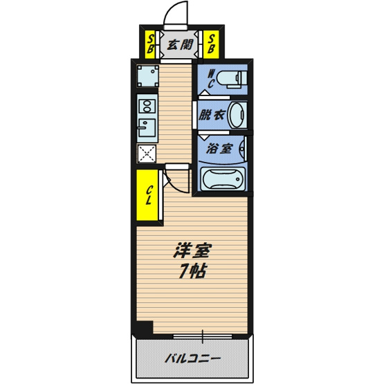 【間取り】 | グランカーサ都島