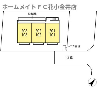 【区画図】 | ハイツリバーランド