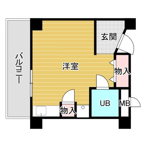 ロイヤルコート上池田の間取り