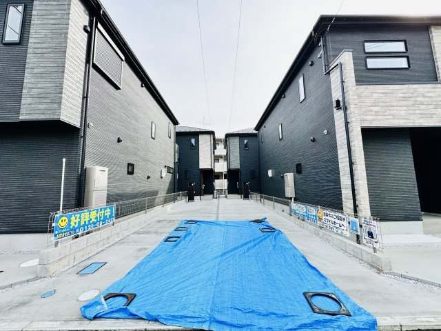 伊勢原市第1板戸　新築一戸建て　４号棟の外観