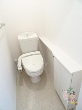 ｐａｓｔｏｒａｌ　Ｂのトイレ|シャワー付トイレ