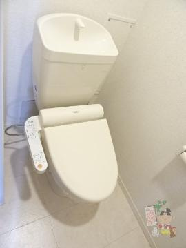 グランドソレーユのトイレ|シャワー付トイレ