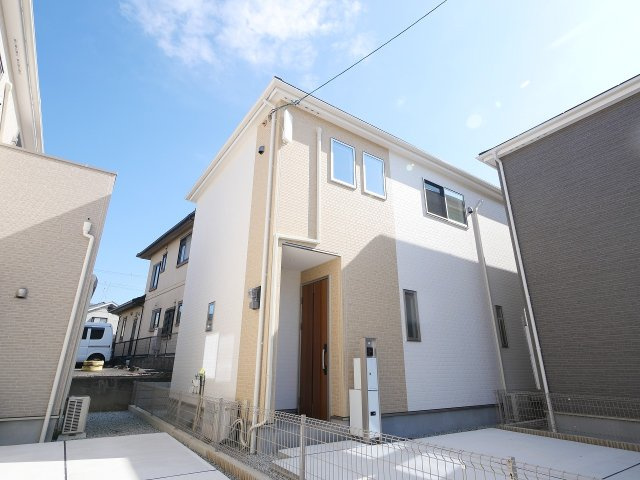 古市町貸戸建住宅 5号棟の外観|外観は落ち着いています