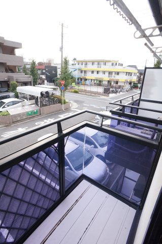グリーンヒルのバルコニー