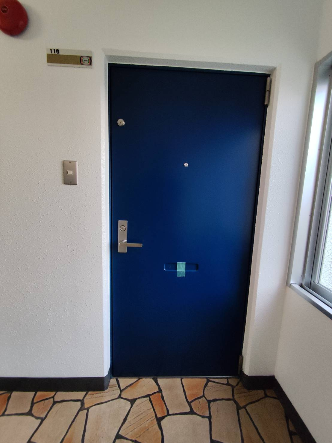 釧路市新橋大通３丁目の賃貸マンションの玄関