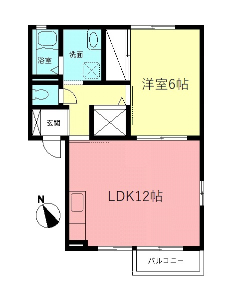 サンマーシュの間取り