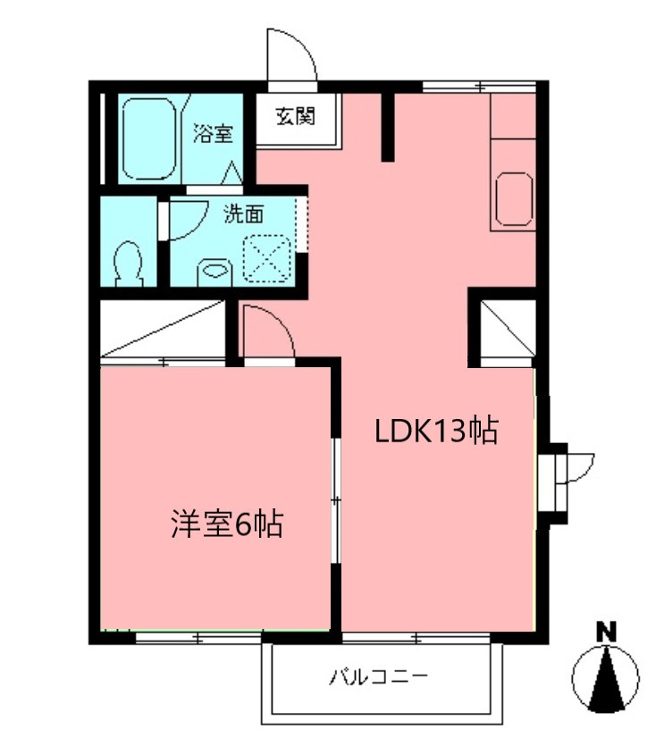シャトレ サイトウの間取り