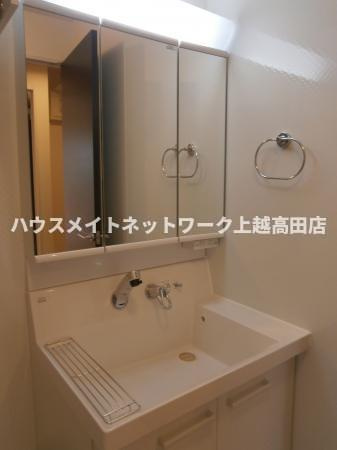 フォーシーズンズの独立洗面台|洗髪洗面化粧台（参考同型101号室室内写真）

