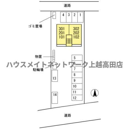 フォーシーズンズの区画図|配置図