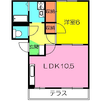 グリーンヒル1995の間取り