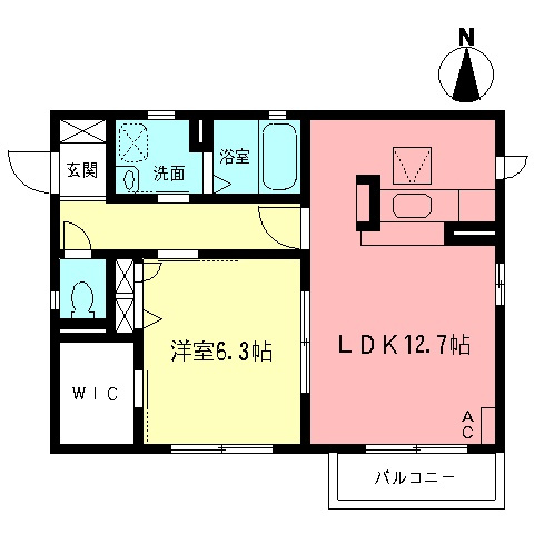 ブリリアCの間取り