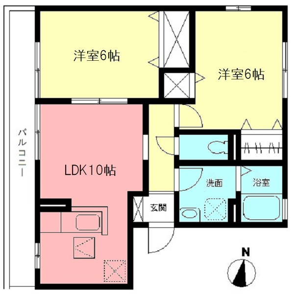 ヴィラエミネンスの間取り