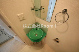 【独立洗面台】 | SEST北浜 | 独立洗面台で身支度をすべて済ませてしまいましょう