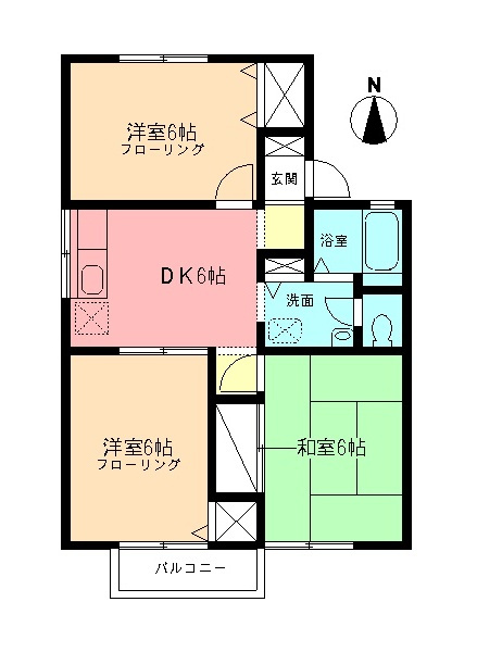 ガーデンシティ湘南Ⅱの間取り