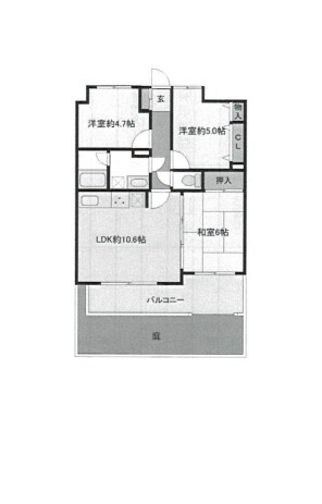 【間取り】 | ライオンズマンション桶川