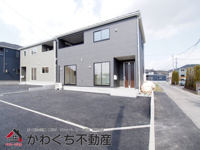 【外観】 | Cradle garden　本宮市高木第７　１号棟 | ★内覧予約で新米2kg★