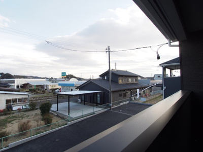 【展望】 | Cradle garden　本宮市高木第７　１号棟