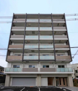 パークス茨木西駅前町の外観|外観は落ち着いています