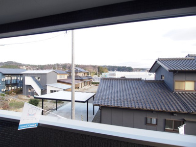 【展望】 | Cradle garden　本宮市高木第７　３号棟