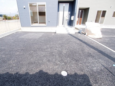 【駐車場】 | Cradle garden　本宮市高木第７　３号棟