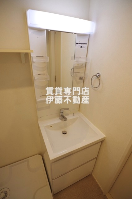 Healing Terraceの洗面所|独立洗髪洗面化粧台
