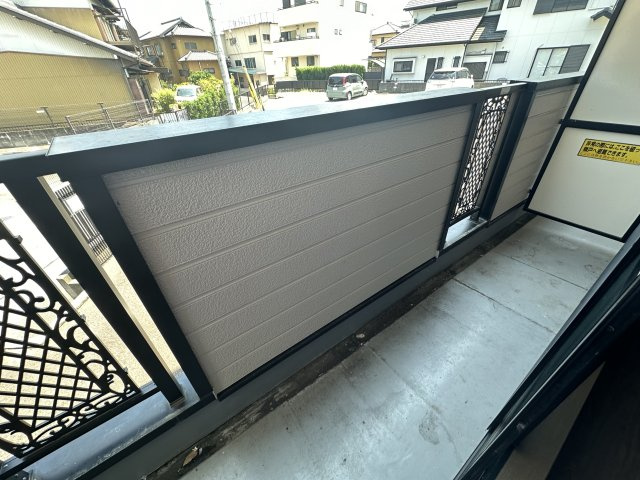 セントレアコートのバルコニー
