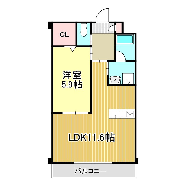 セントレアコートの間取り