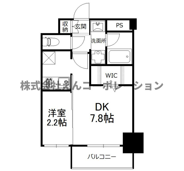 【間取り】 | エンクレスト博多THE　TIME