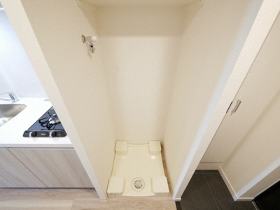 【設備】 | ララプレイス玉造パルク | 洗濯機置き場です