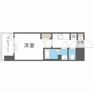 【間取り】 | ララプレイス玉造パルク