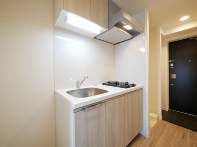 【キッチン】 | ララプレイス玉造パルク | コンパクトなキッチンで掃除もラクラク