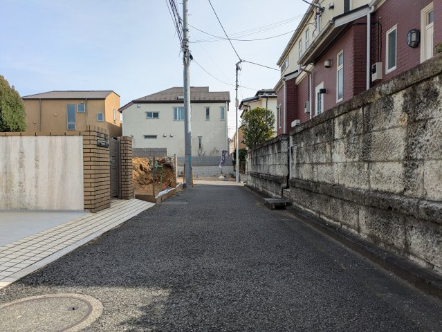 【前面道路含む現地写真】 | 世田谷区等々力５丁目　売地