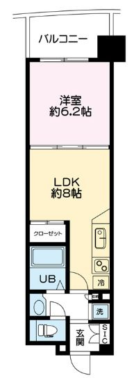 コンソラーレ同心の間取り