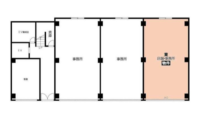 【間取り】 | 東泉ビル（トウセンビル） 【　1階路面店　】