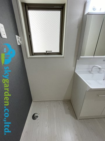 茅ヶ崎市柳島1期　新築戸建　全2棟1号棟のランドリースペース