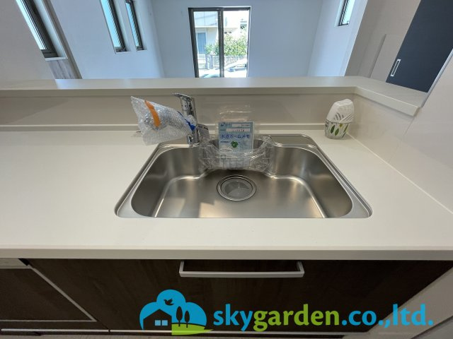 茅ヶ崎市柳島1期　新築戸建　全2棟1号棟のキッチン