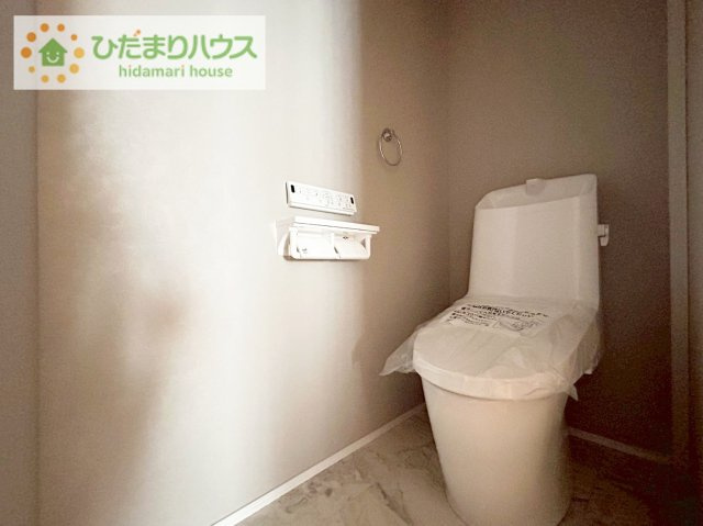 日立市金沢町4丁目　新築戸建のトイレ|温水洗浄便座ついてます(^^♪