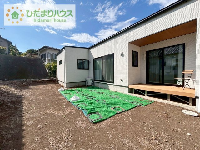 日立市金沢町4丁目　新築戸建の庭|お庭付物件になります！お庭遊びや、プールなどお子様も大喜び(^^)