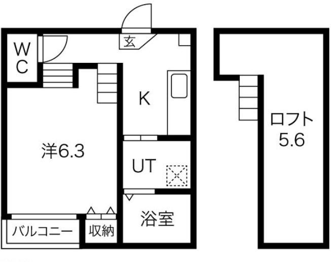 ハーモニーテラス児玉Ⅲの間取り