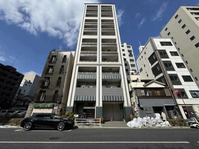 ライオンズ築地リバーノートの外観